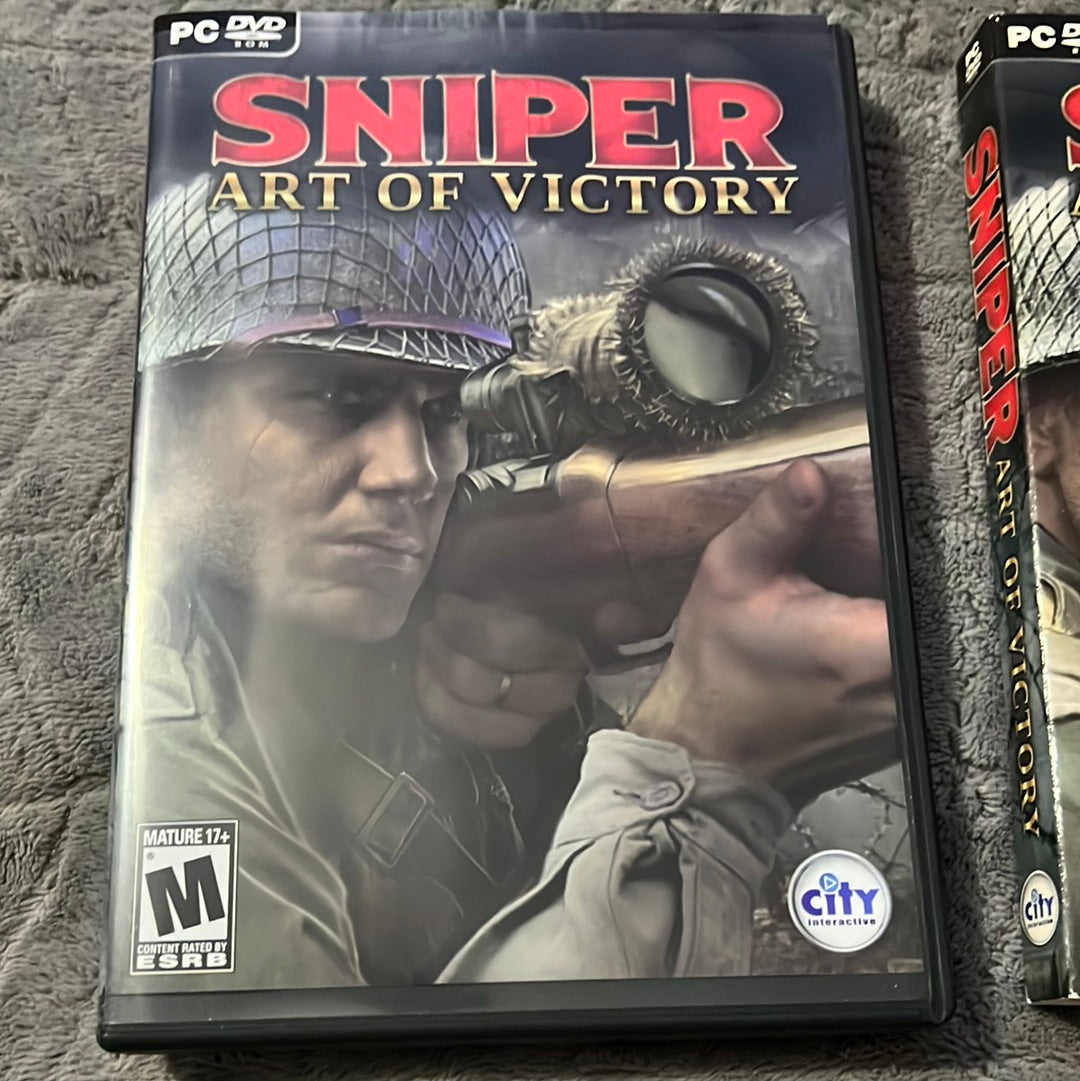 Sniper Art of Victory PC DVD Pre-Owned VG Condition – Crazy Country Store